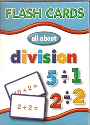 Flash Cards All About Division
